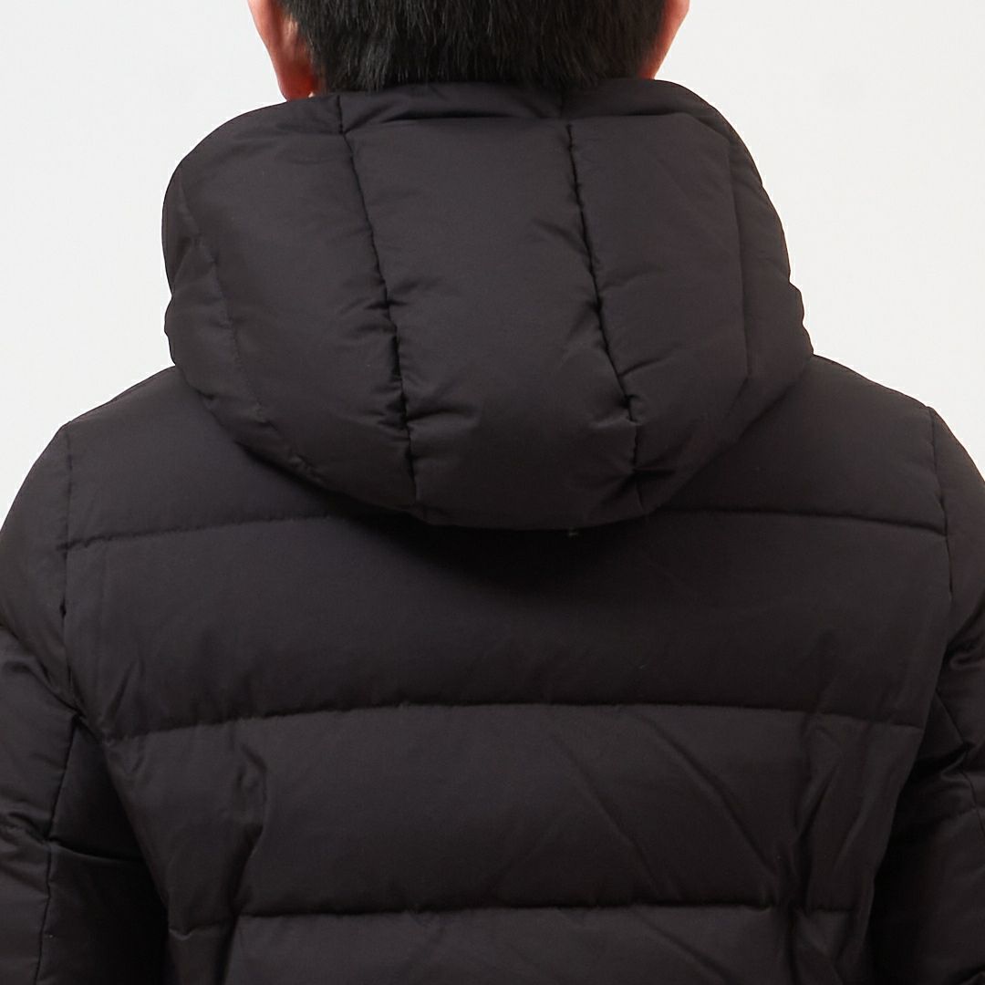 タトラス TATRAS メンズ ダウンジャケット フルジップ フーディ ENRI エンリ MJXA0019013588 01BLACK