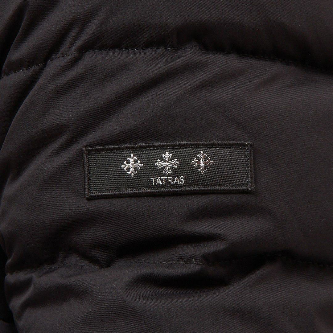 タトラス TATRAS メンズ ダウンジャケット フルジップ フーディ ENRI エンリ MJXA0019013588 01BLACK
