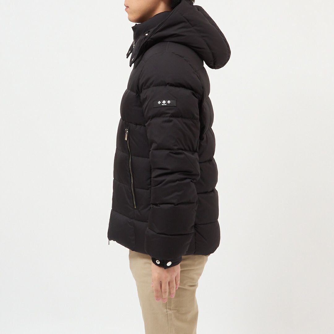 タトラス TATRAS メンズ ダウンジャケット フルジップ フーディ ENRI エンリ MJXA0019013588 01BLACK
