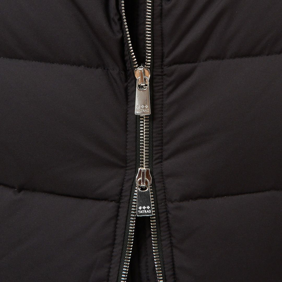 タトラス TATRAS メンズ ダウンジャケット フルジップ フーディ CIZIO シツィオ MJXA0017013588 01BLACK