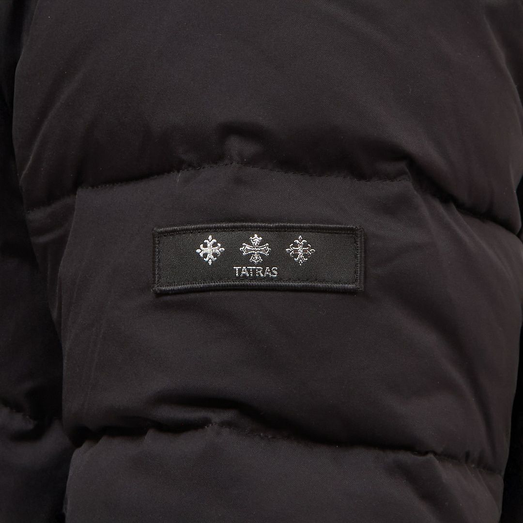 タトラス TATRAS メンズ ダウンジャケット フルジップ フーディ CIZIO シツィオ MJXA0017013588 01BLACK