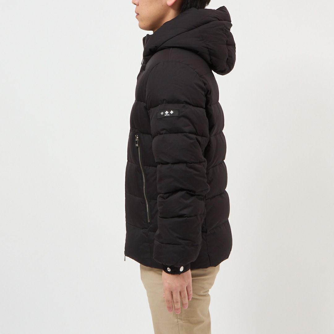 タトラス TATRAS メンズ ダウンジャケット フルジップ フーディ CIZIO シツィオ MJXA0017013588 01BLACK