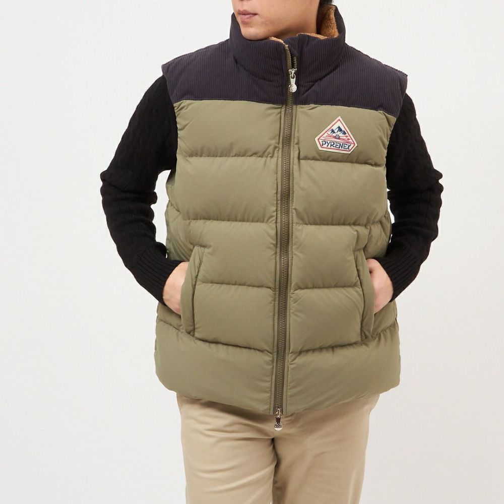 ピレネックス PYRENEX メンズ ダウンベスト RETRO JOHN HUY012P