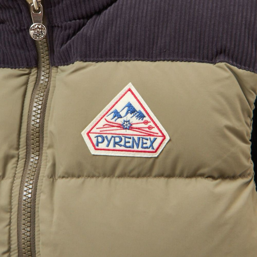 ピレネックス PYRENEX メンズ ダウンベスト RETRO JOHN HUY012P MERMAID