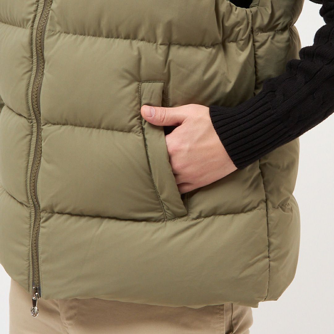 ピレネックス PYRENEX メンズ ダウンベスト RETRO JOHN HUY012P MERMAID