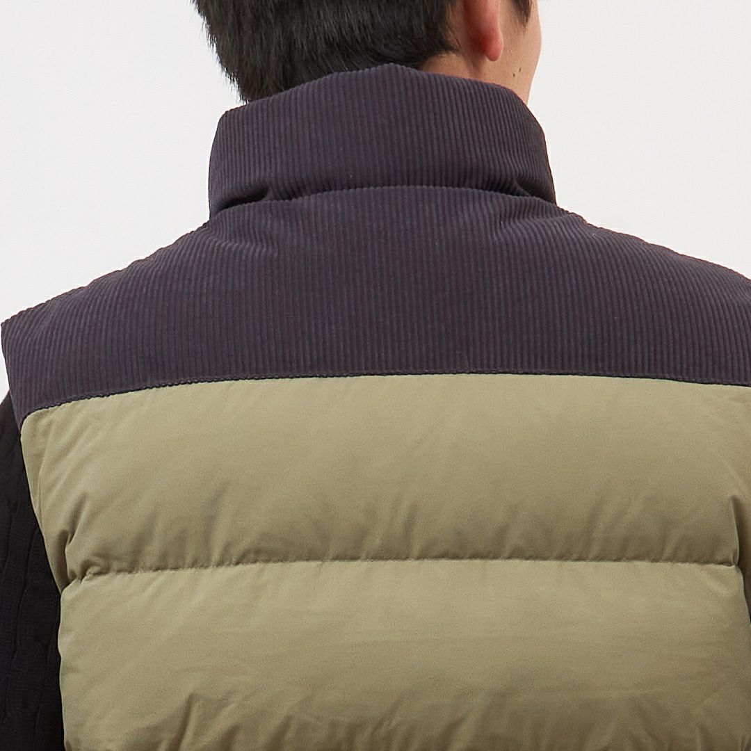 ピレネックス PYRENEX メンズ ダウンベスト RETRO JOHN HUY012P MERMAID