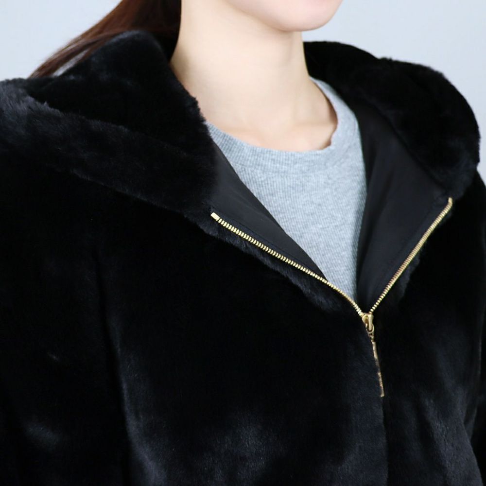 タトラス TATRAS レディースジャケット もこもこ エコファー ボアブルゾン ボアジャケット フルジップ フーディ YUMOLA ユモラ LJXA0039033588