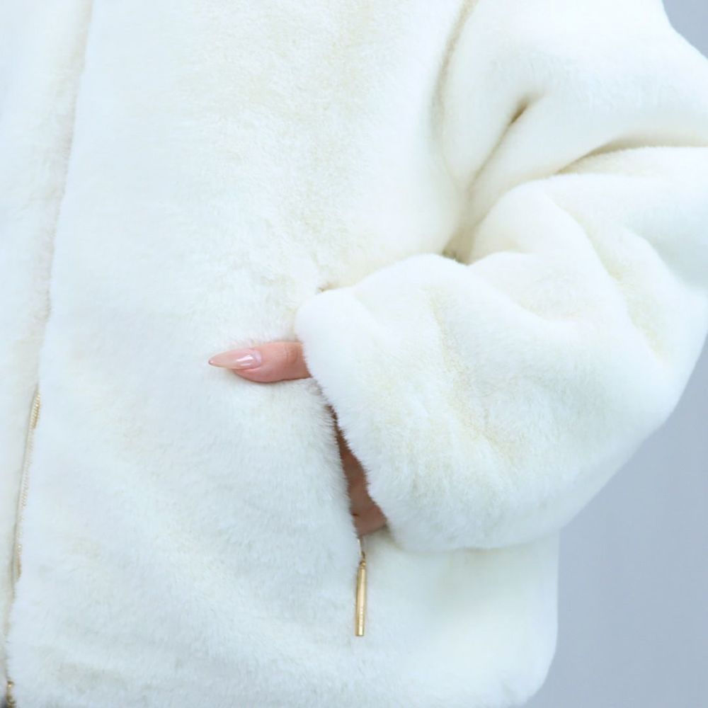 タトラス TATRAS レディースジャケット もこもこ エコファー ボアブルゾン ボアジャケット フルジップ スタンドカラー BARBRA バルブラ LJXA0038033588