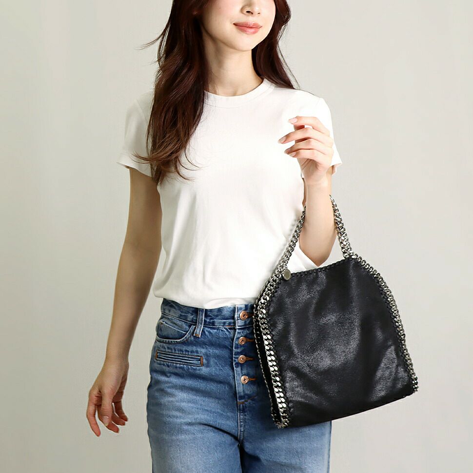 ステラマッカートニー STELLA McCARTNEY 2WAYバッグ ロゴ ダブルトップ