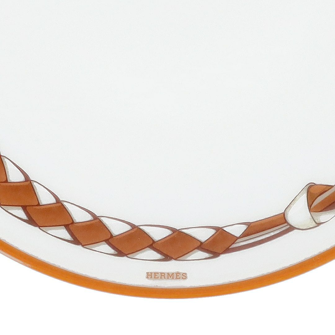 エルメス HERMES パンプレート 14cm トレサージュ・エケストル 57012 食器 テーブルウェア 皿 ポーセリン 磁器