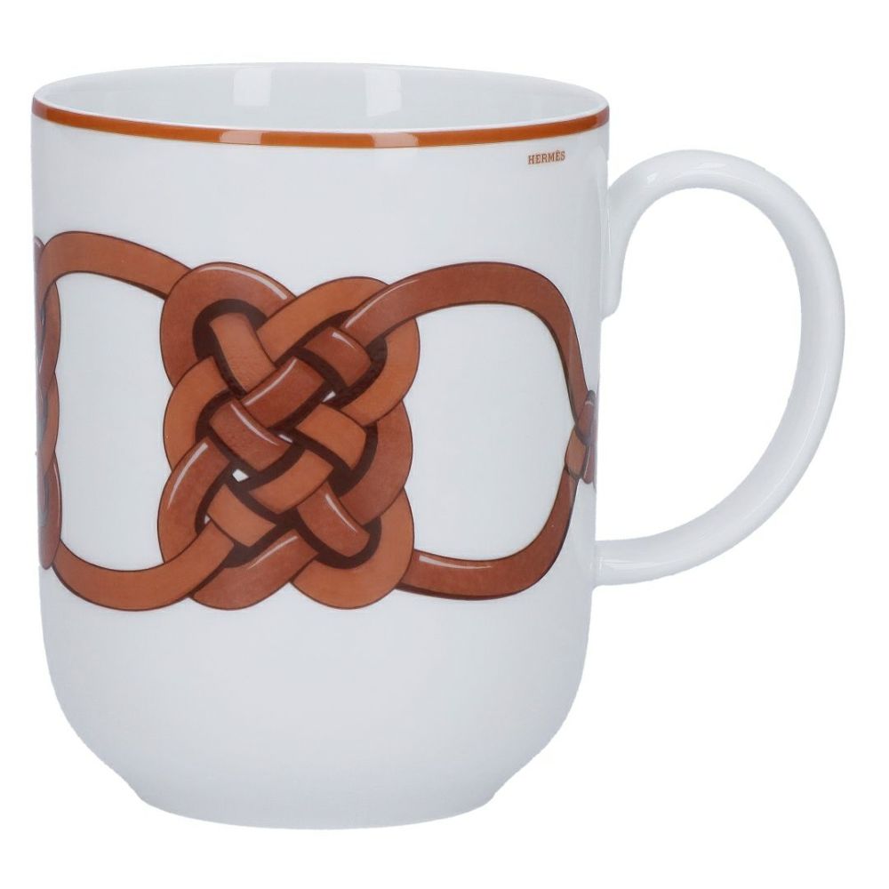 エルメス HERMES マグカップ NO.1 トレサージュ・エケストル 57031 食器 テーブルウェアポーセリン 磁器