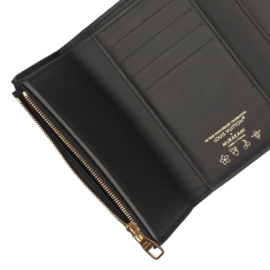 ルイヴィトン LOUIS VUITTON 折財布 三つ折り財布 村上隆 LV × TM ポルトフォイユ･カプシーヌ コンパクト M22889