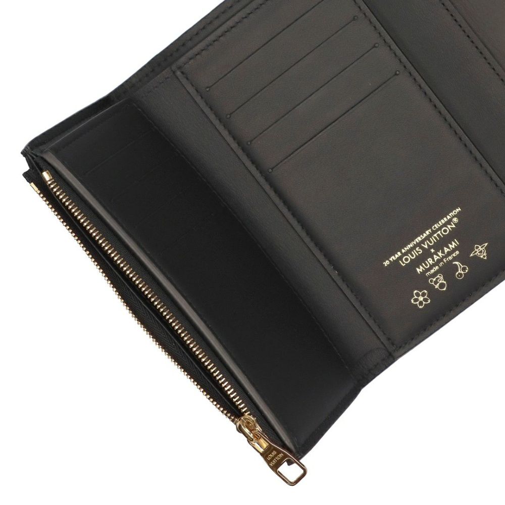 ルイヴィトン LOUIS VUITTON 折財布 三つ折り財布 村上隆 LV × TM ポルトフォイユ･カプシーヌ コンパクト M22889