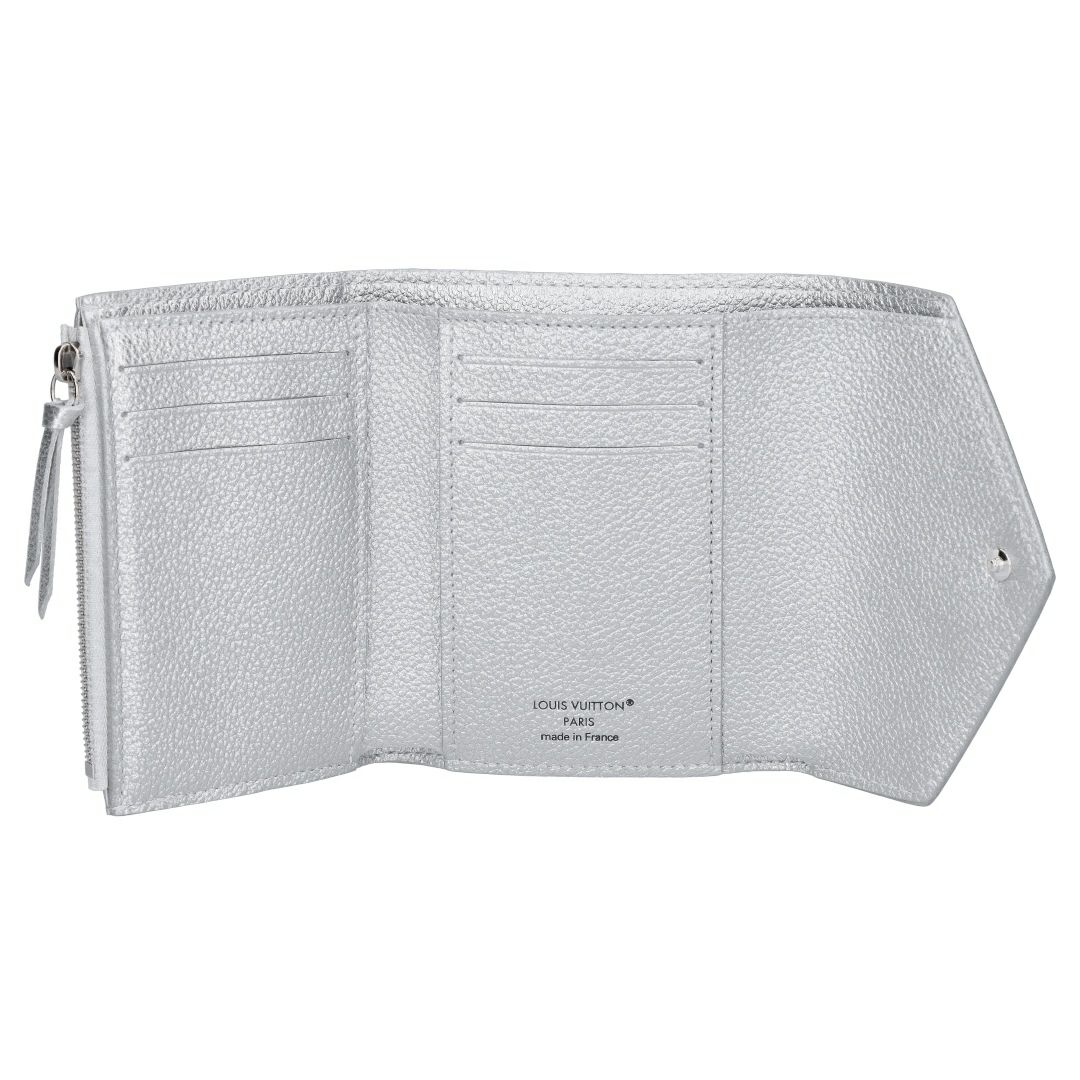 ルイヴィトン LOUIS VUITTON 折財布 三つ折り財布 アンプラント M26896 ポルトフォイユ･ヴィクトリーヌ シルバー