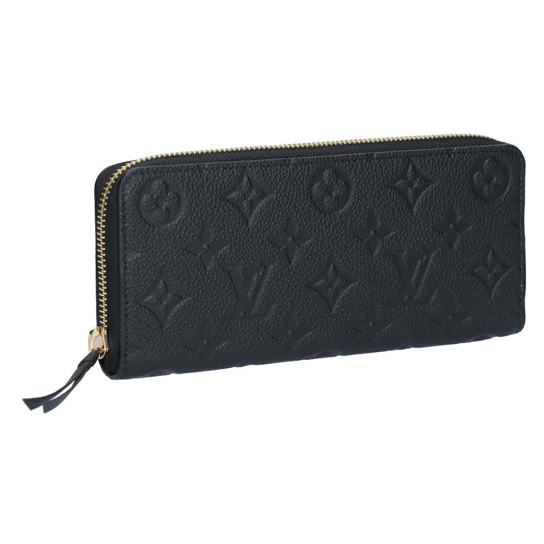 ルイヴィトン LOUIS VUITTON 長財布 ラウンド財布 アンプラント M60171 ポルトフォイユ･クレマンス ノワール