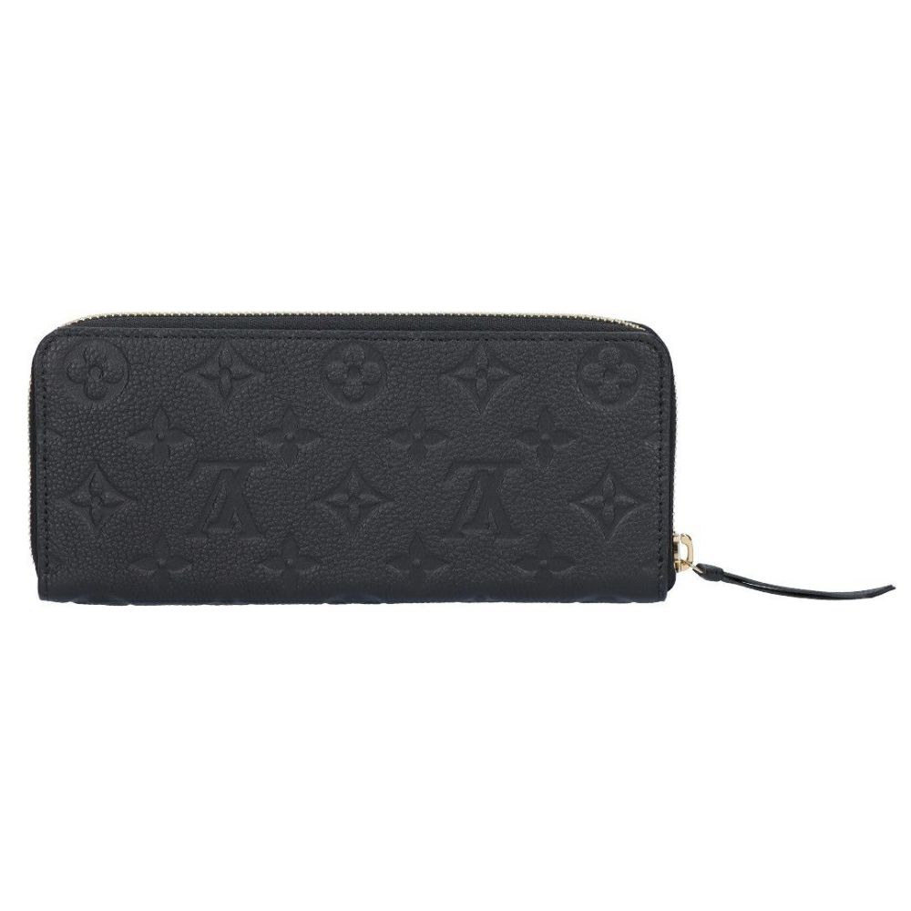 ルイヴィトン LOUIS VUITTON 長財布 ラウンド財布 アンプラント M60171 ポルトフォイユ･クレマンス ノワール