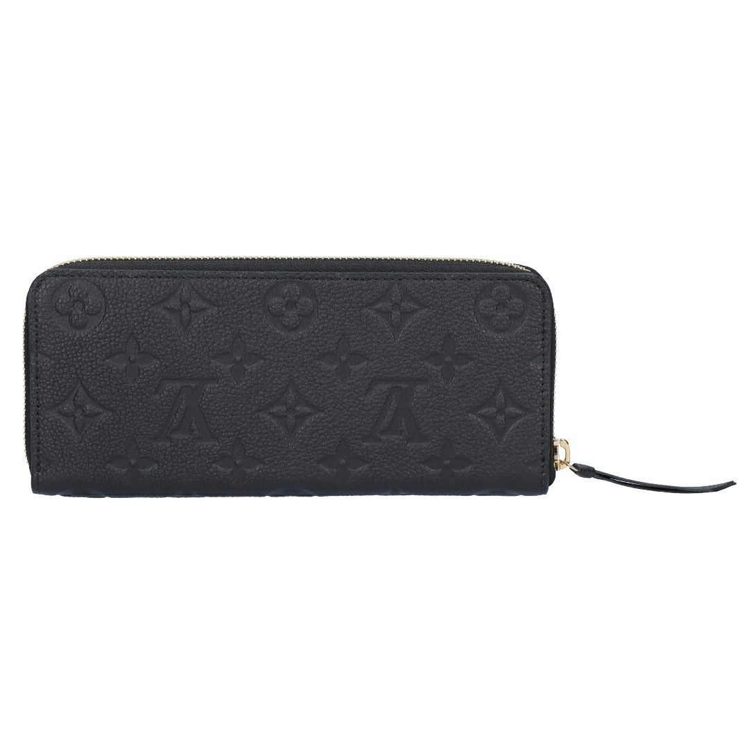 ルイヴィトン LOUIS VUITTON 長財布 ラウンド財布 アンプラント M60171 ポルトフォイユ･クレマンス ノワール