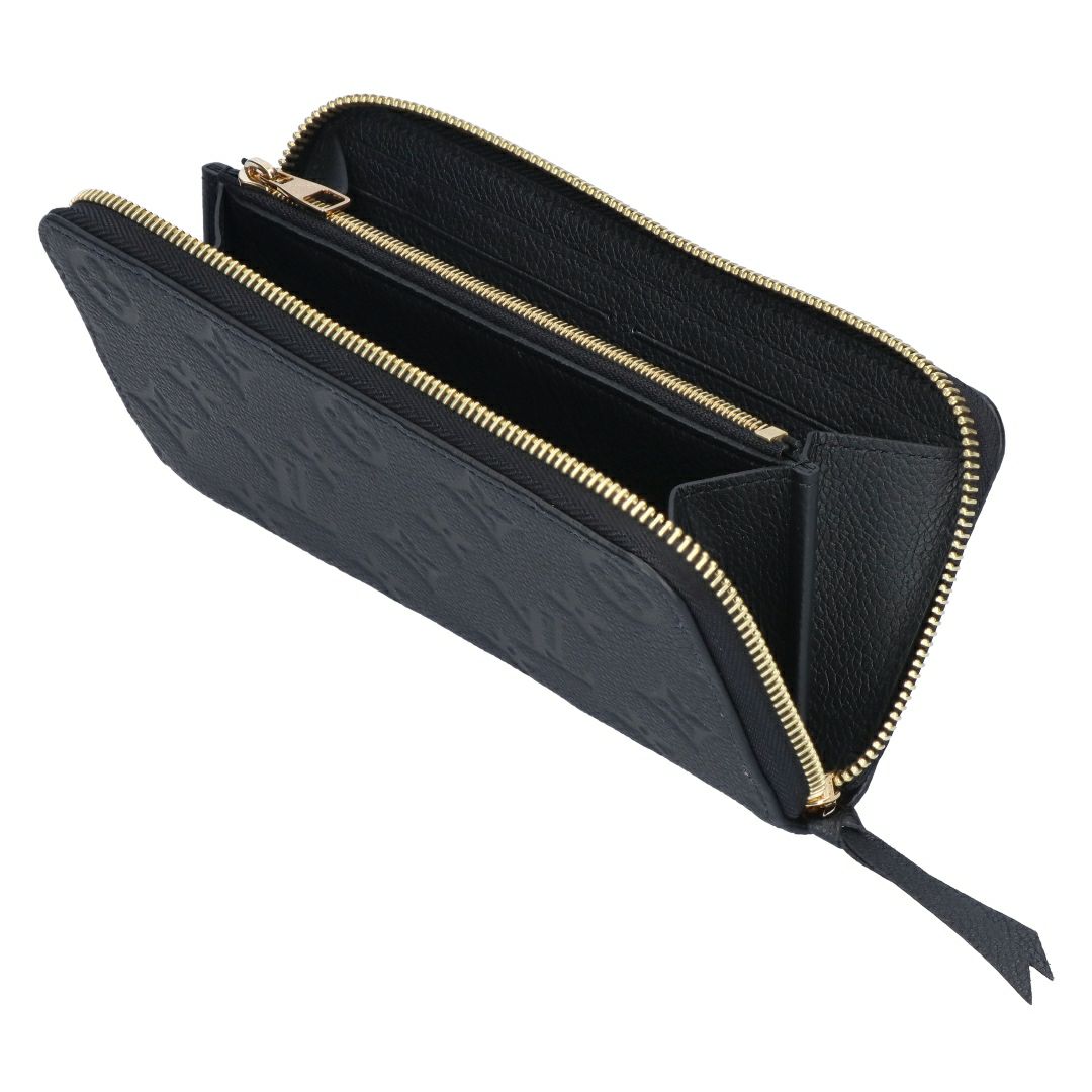 ルイヴィトン LOUIS VUITTON 長財布 ラウンド財布 アンプラント M60171 ポルトフォイユ･クレマンス ノワール