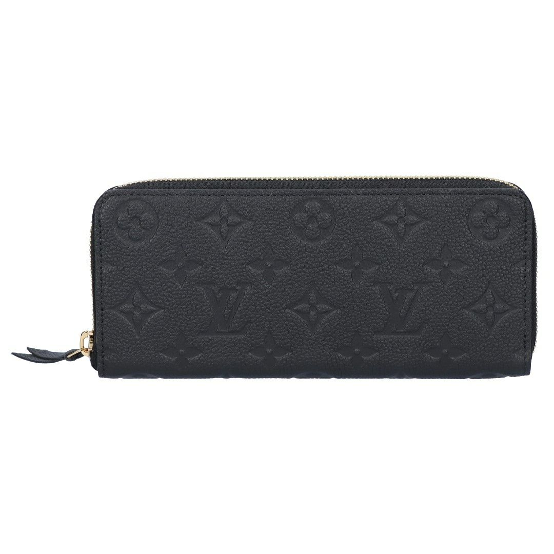 ルイヴィトン LOUIS VUITTON 長財布 ラウンド財布 アンプラント M60171 ポルトフォイユ･クレマンス ノワール