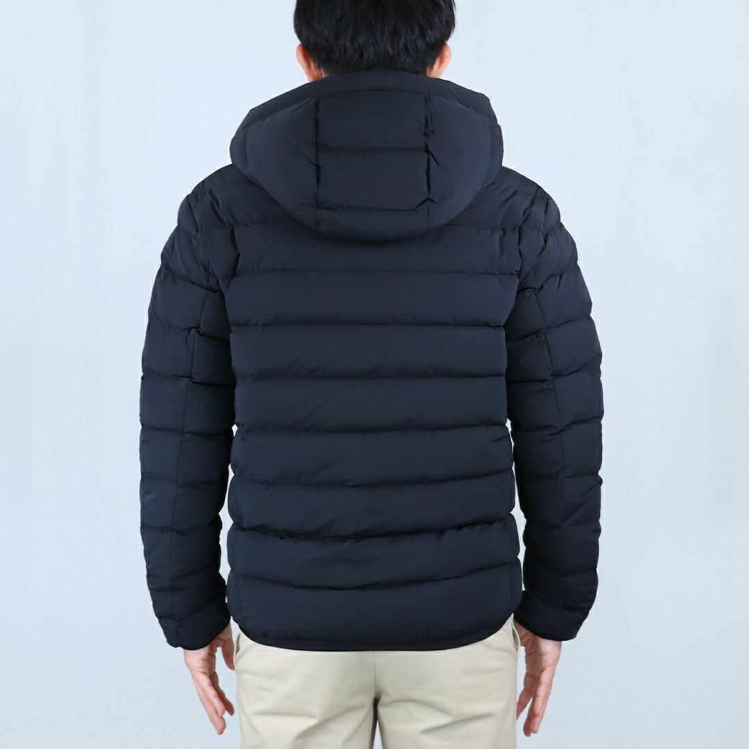 マッカージュ MACKAGE メンズアウター メンズジャケット メンズダウン ダウンジャケット ジップアップ フーディ JACK-Z C0001 BLACK