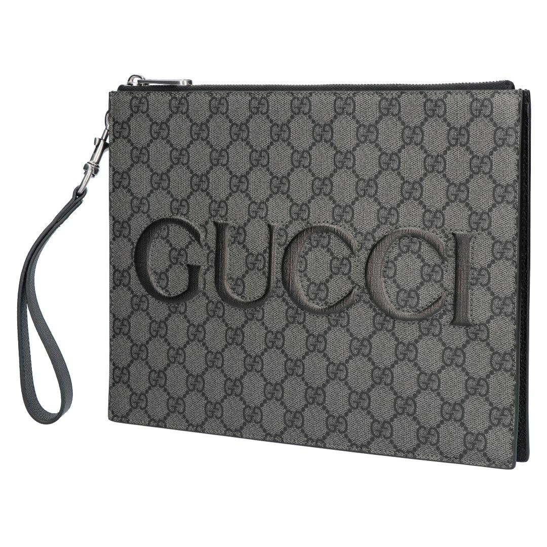 グッチ GUCCI クラッチバッグ セカンドバッグ GUCCI WORDING 768374 FACSM 1249 【お取り寄せ】