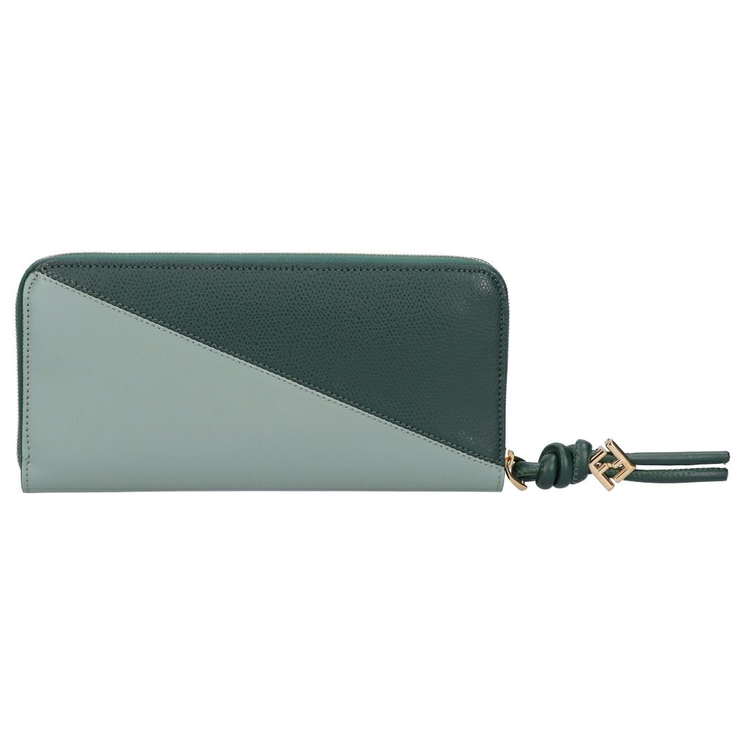 フェンディ FENDI 長財布 FFダイヤモンド 8M0517 AYCA F1TWG MATCHA MILK+NORI GREEN+SOFT GOLD