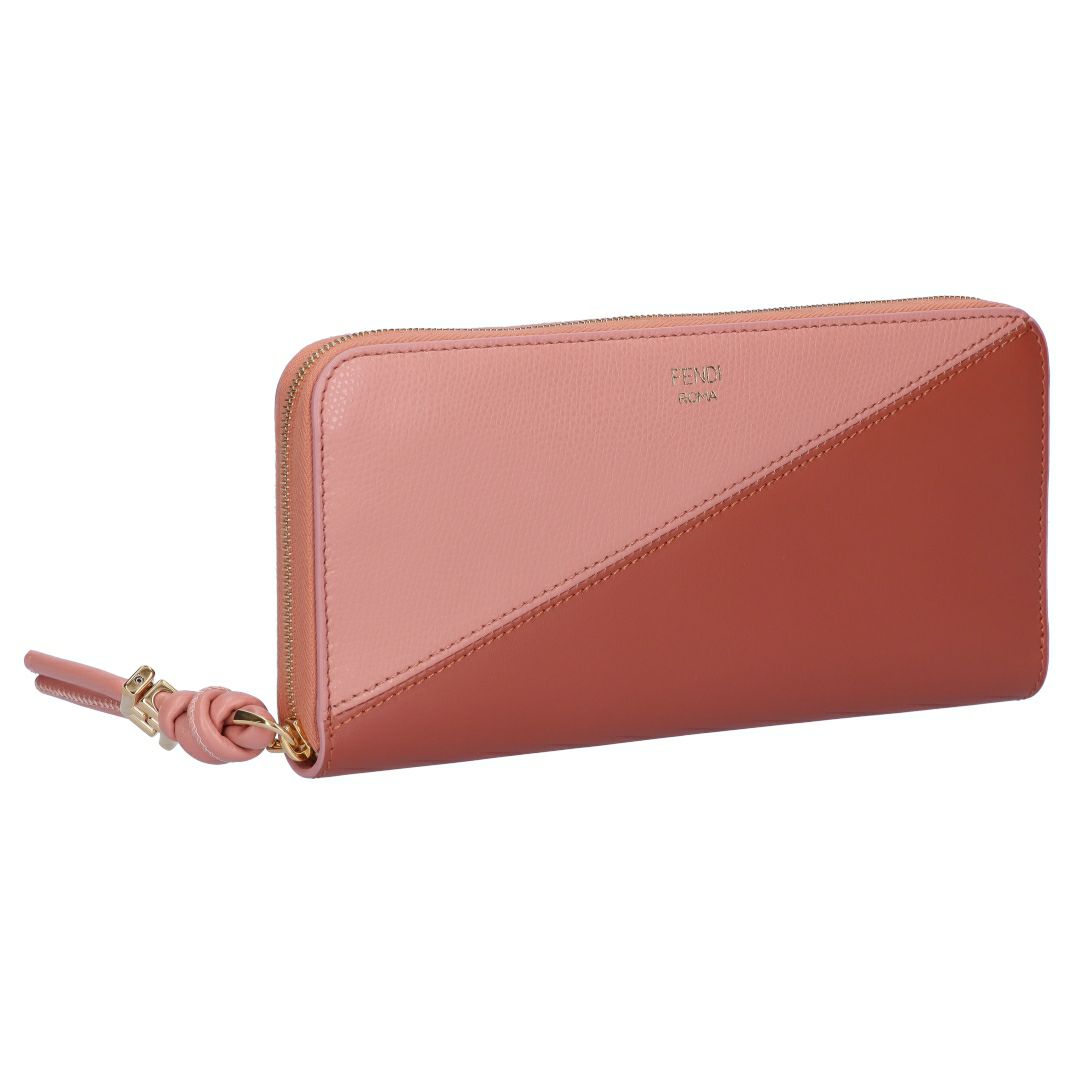 フェンディ FENDI 長財布 FFダイヤモンド 8M0517 AYCA-F1TWI SIENNA+MACARON+SOFT GOLD