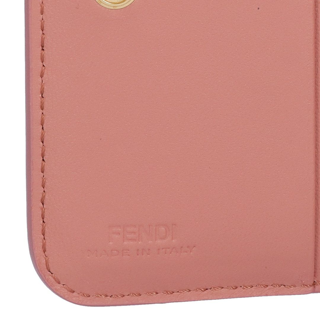 フェンディ FENDI 折財布 二つ折り財布 FF EMBOSSED 8M0519 AAJD F13VM MACARON+SOFT GOLD