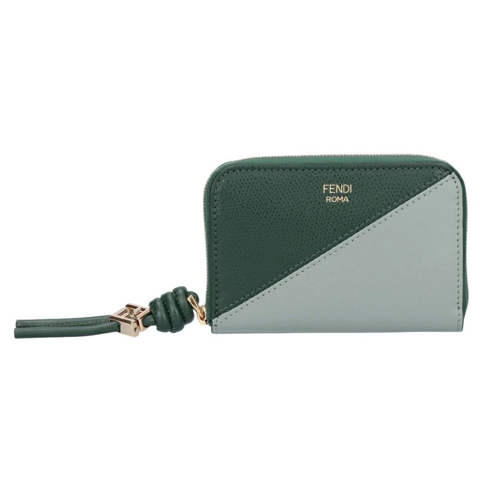 フェンディ FENDI 折財布 二つ折り財布 FFダイヤモンド 8M0313 AYCA F1TWG MATCHA MILK+NORI GREEN+SOFT GOLD