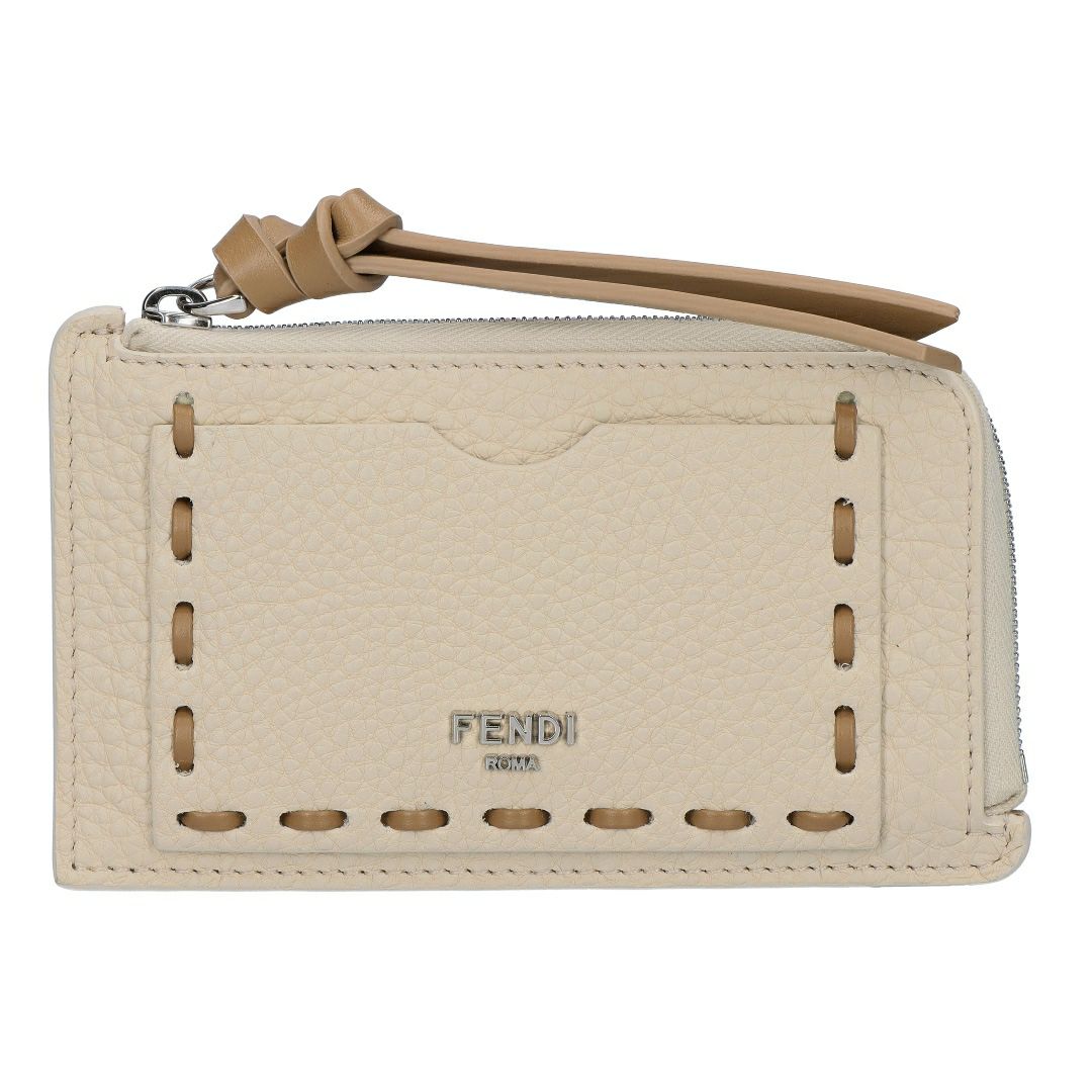 フェンディ FENDI カードケース コインケース SELLERIA セレリア 8M0489 AURN F1TWS CAMELLIA+CAPPUCCINO