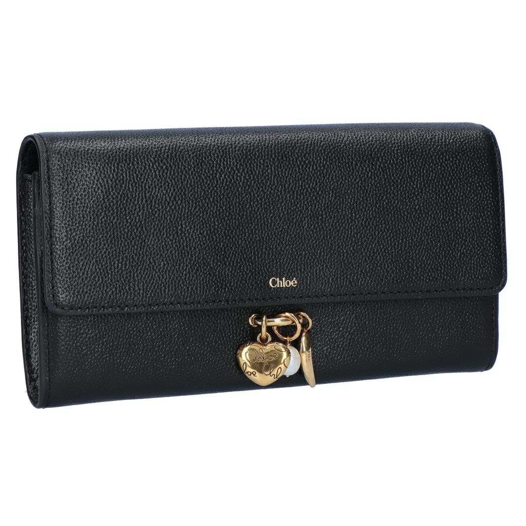 クロエ CHLOE 長財布 CHLOE CHARMS クロエチャームズ CH25AP987Q12 001 BLACK 【お取り寄せ】