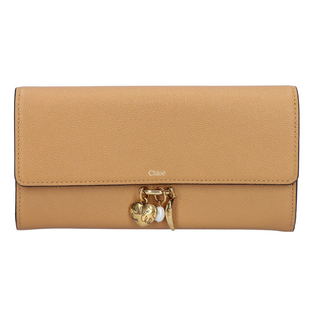 クロエ CHLOE 長財布 CHLOE CHARMS クロエチャームズ CH25AP987Q12 268 BISCOTTI BEIGE 【お取り寄せ】