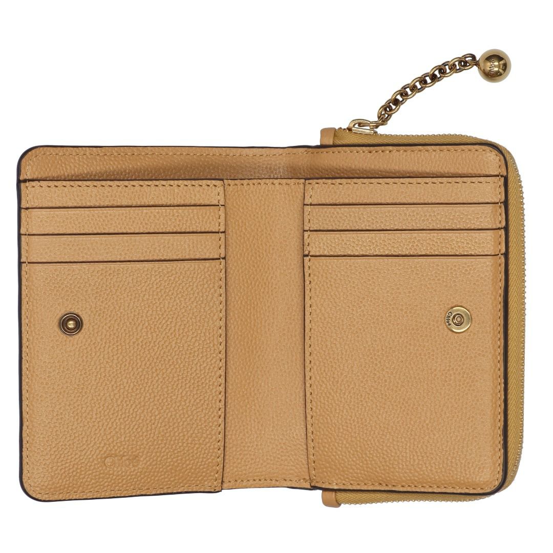 クロエ CHLOE 折財布 二つ折り財布 CHLOE SPHERE クロエスフィア CH25AP981P88 268 BISCOTTI BEIGE 【お取り寄せ】