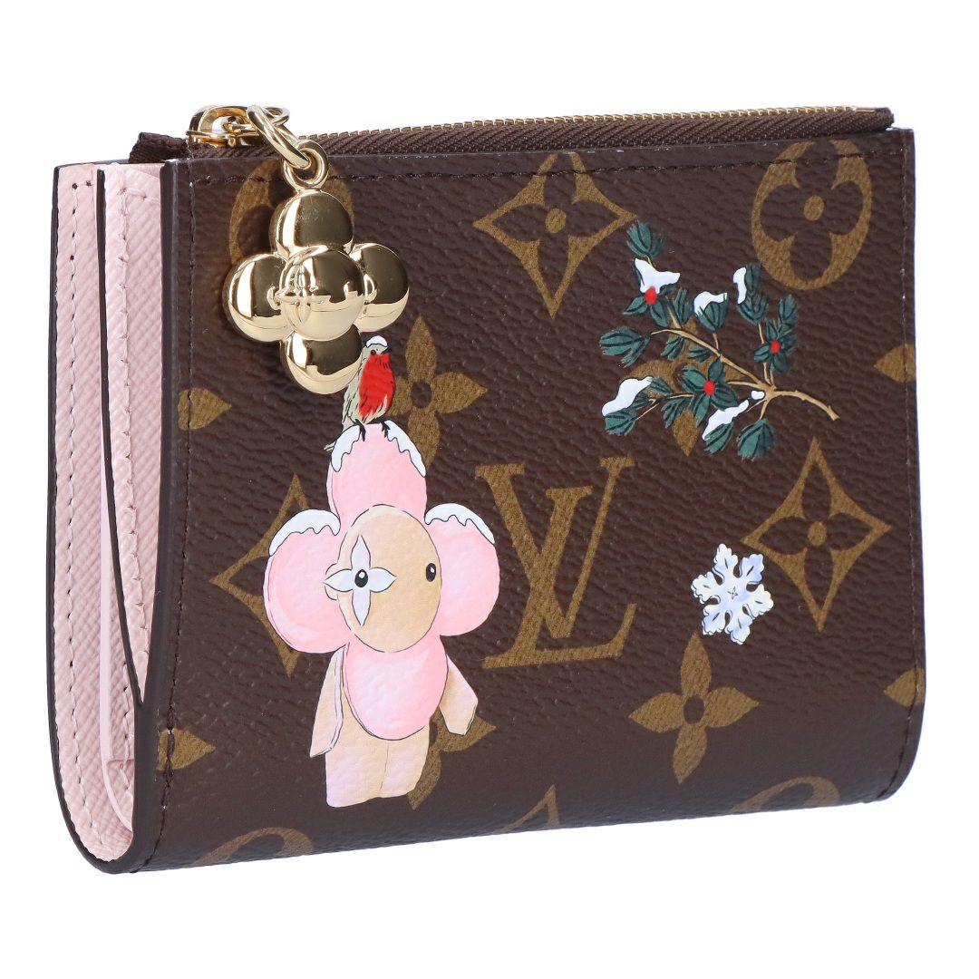 ルイヴィトン LOUIS VUITTON 折財布 二つ折り財布 モノグラム ホリディ・コレクション 村上隆 LV M15334 ポルトフォイユ･リサ