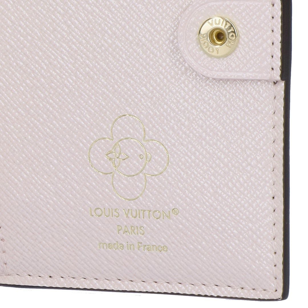 ルイヴィトン LOUIS VUITTON 折財布 二つ折り財布 モノグラム ホリディ・コレクション 村上隆 LV M15334 ポルトフォイユ･リサ