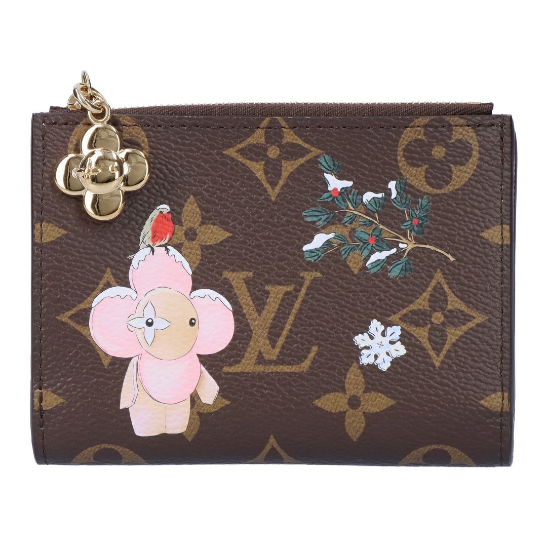 ルイヴィトン LOUIS VUITTON 折財布 二つ折り財布 モノグラム ホリディ・コレクション 村上隆 LV M15334 ポルトフォイユ･リサ
