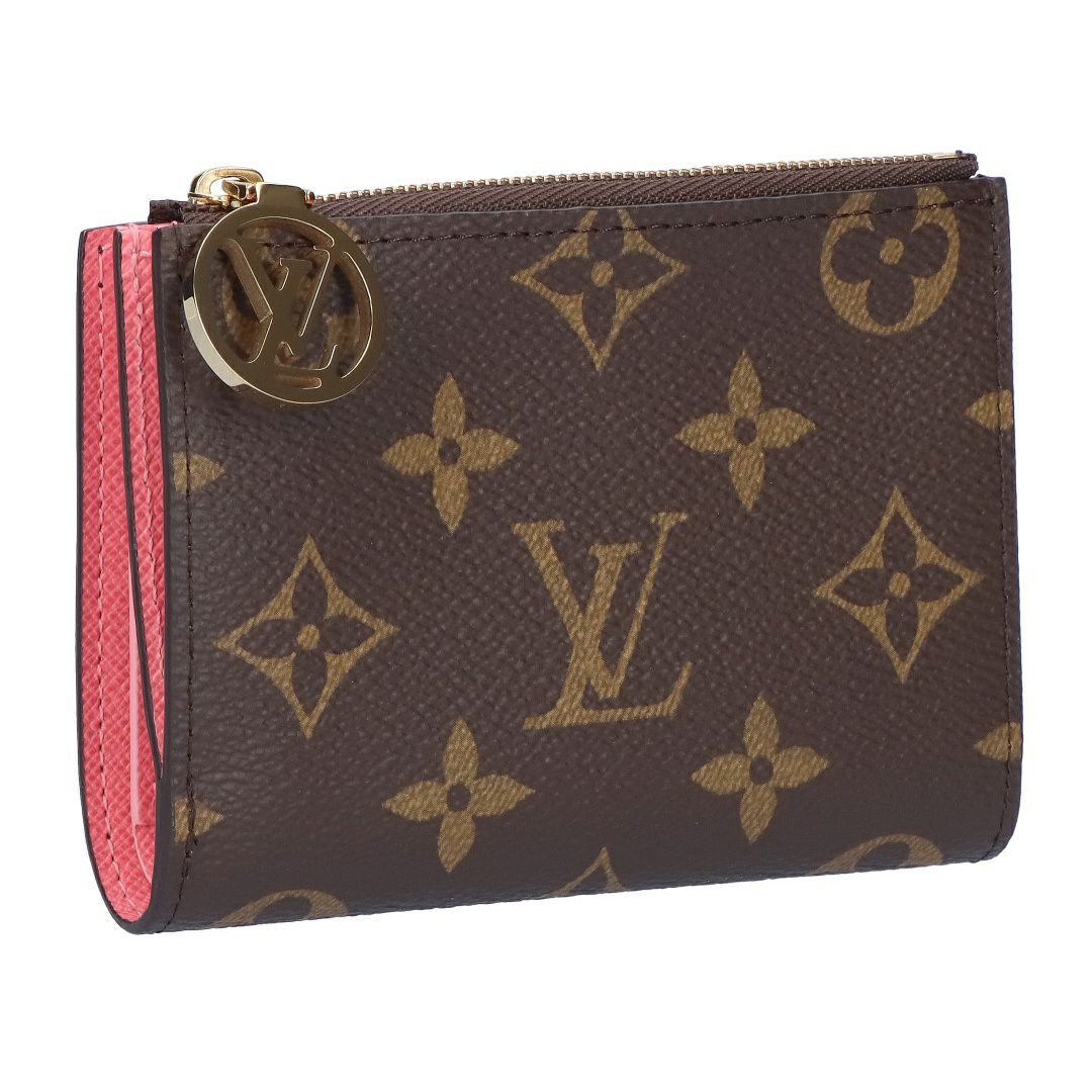 ルイヴィトン LOUIS VUITTON 折財布 二つ折り財布 モノグラム M25692 ポルトフォイユ･リサ ウジェニーピンク