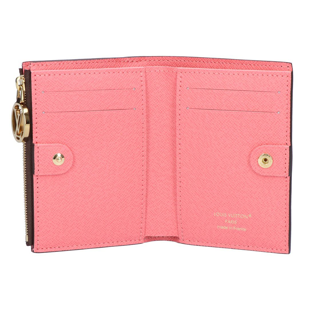 ルイヴィトン LOUIS VUITTON 折財布 二つ折り財布 モノグラム M25692 ポルトフォイユ･リサ ウジェニーピンク