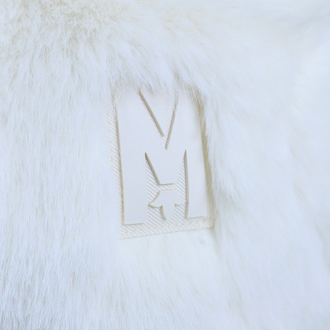 マッカージュ MACKAGE レディスダウンジャケット エコファー もこもこ フーディ 異素材ミックス CASSIDY CREAM