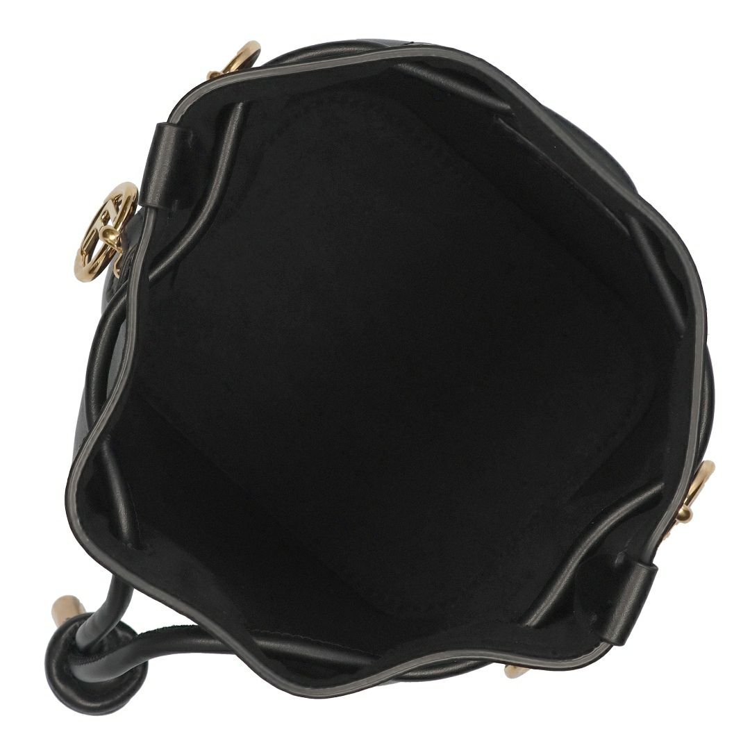 フェンディ FENDI 2WAYバッグ MON TRESOR モントレゾール 8BS109 AYJ1-F0KUR SHINY/BLACK+SOFT GOLD