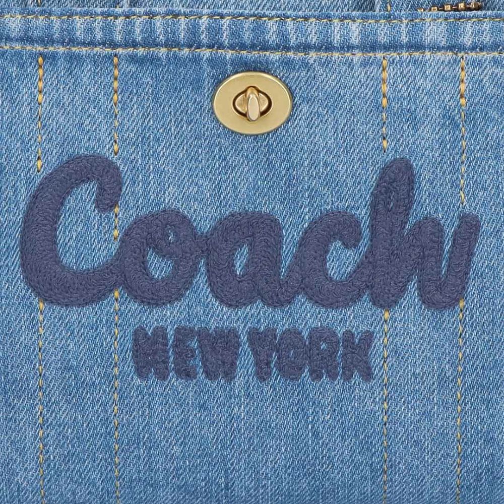 コーチ COACH 2WAYバッグ デニム カーゴ トート バッグ 20 CZ100B 4/INDIGO