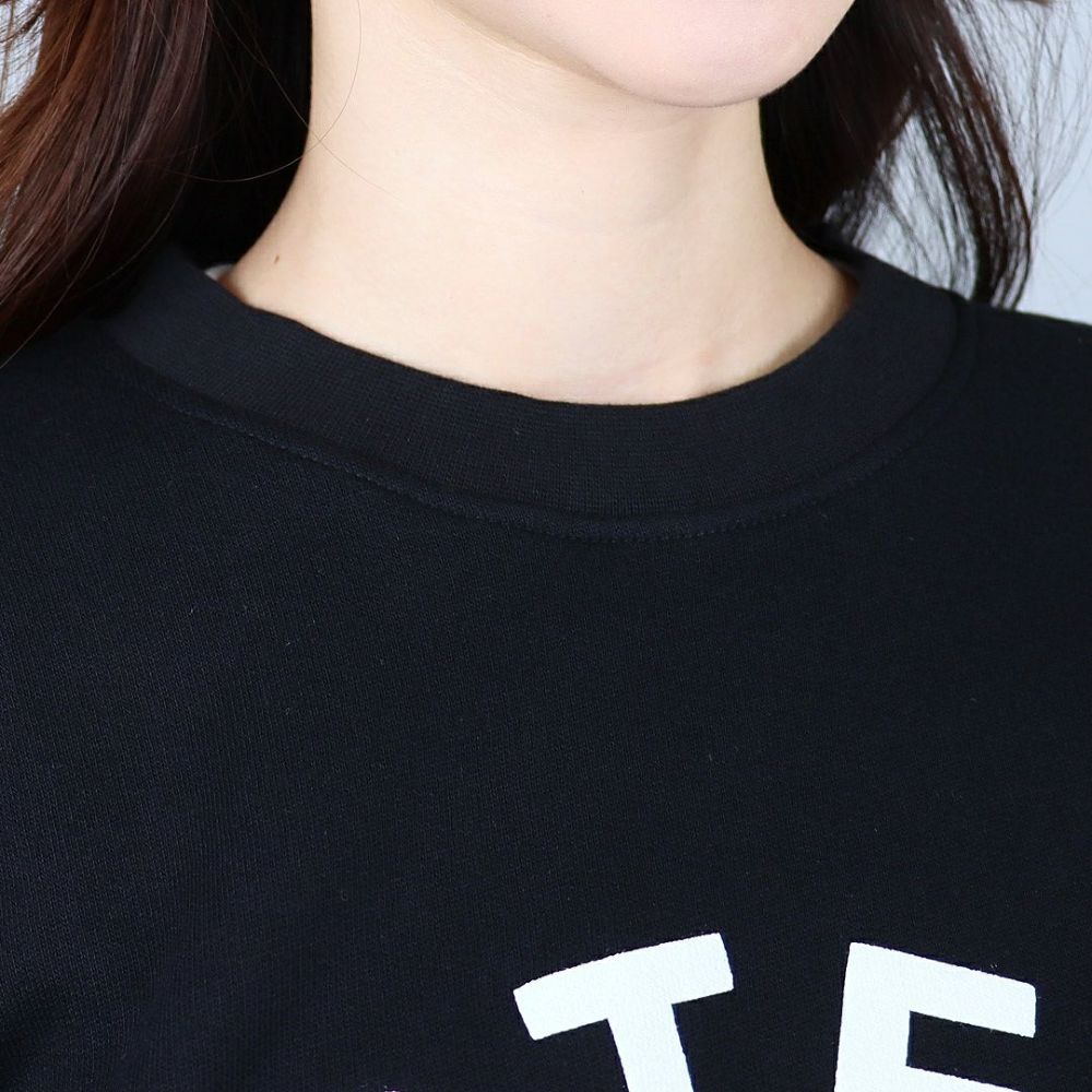 ステラマッカートニー STELLA McCARTNEY キッズ レディース スウェット トレーナー 裏起毛 ロゴ TV4P50 Z0453 930 BLACK