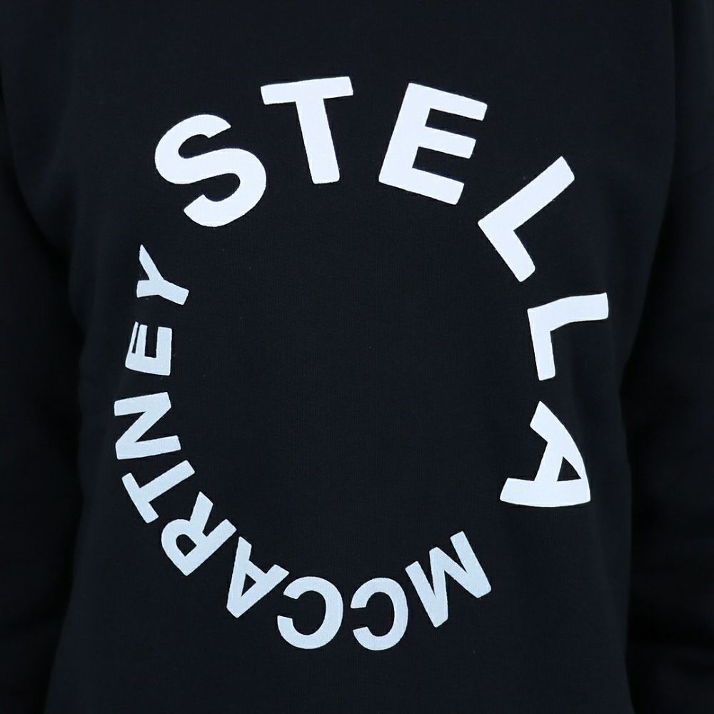 ステラマッカートニー STELLA McCARTNEY キッズ レディース スウェット トレーナー 裏起毛 ロゴ TV4P50 Z0453 930 BLACK