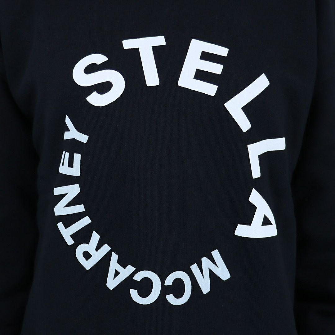 ステラマッカートニー STELLA McCARTNEY キッズ レディース スウェット トレーナー 裏起毛 ロゴ TV4P50 Z0453 930 BLACK