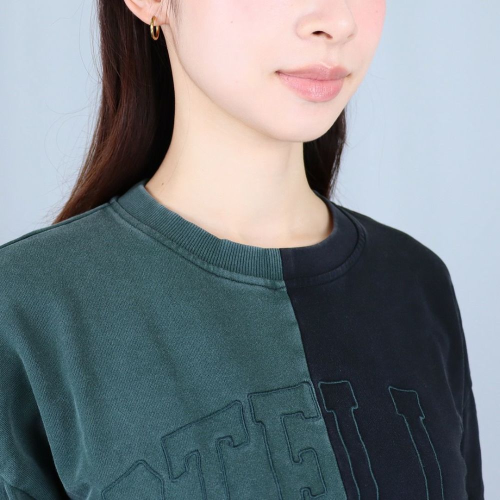 ステラマッカートニー STELLA McCARTNEY キッズ レディース スウェット トレーナー ロゴ バイカラー TX4R80 Z3059 999 COLOURFUL