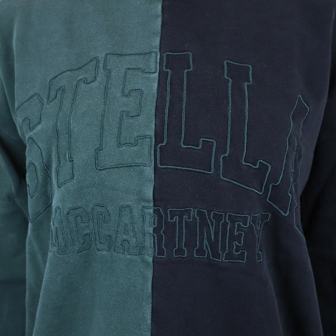ステラマッカートニー STELLA McCARTNEY キッズ レディース スウェット トレーナー ロゴ バイカラー TX4R80 Z3059 999 COLOURFUL