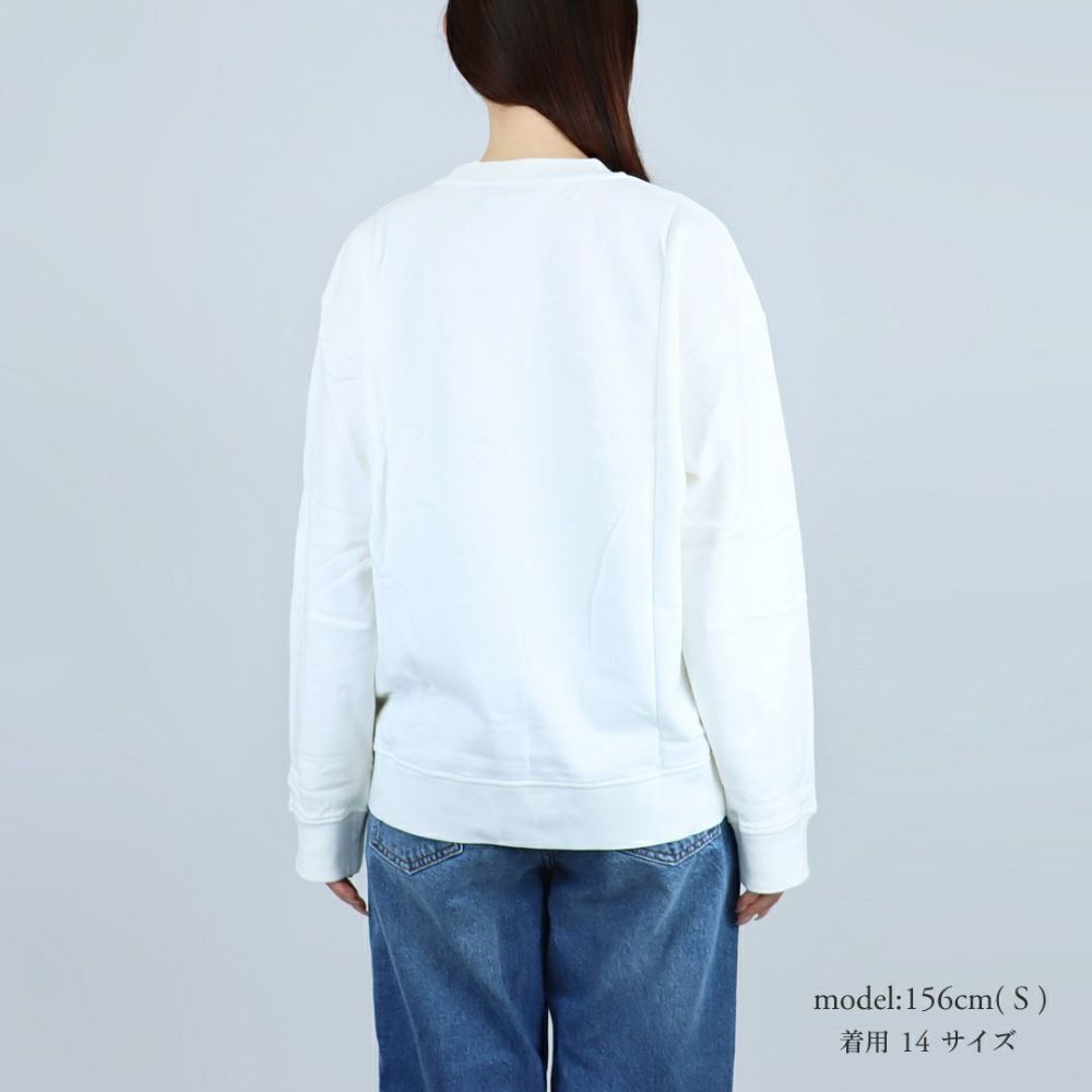 ステラマッカートニー STELLA McCARTNEY キッズ レディース スウェット トレーナー 裏起毛 ロゴ TV4P30 Z0453 101 IVORY