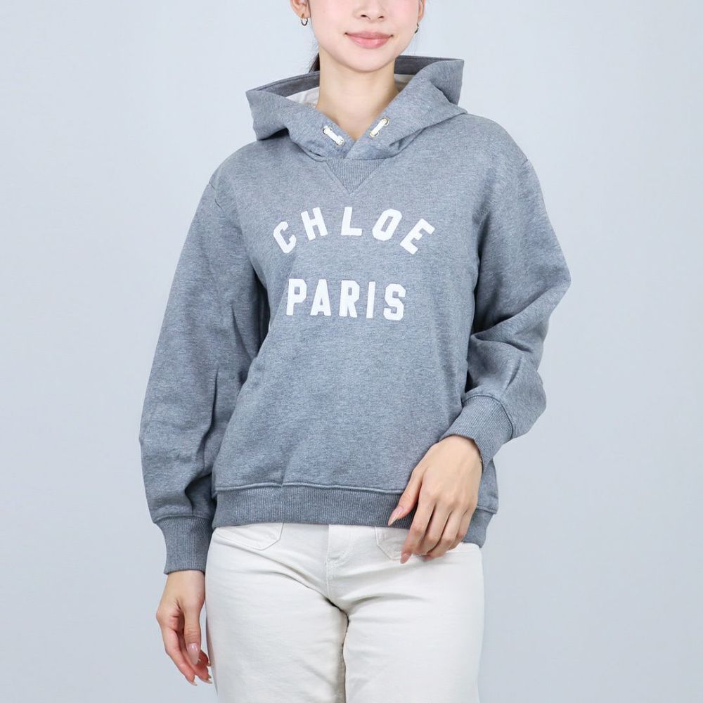 クロエ CHLOE キッズ レディース パーカー HOODED SWEATSHIRT C20646