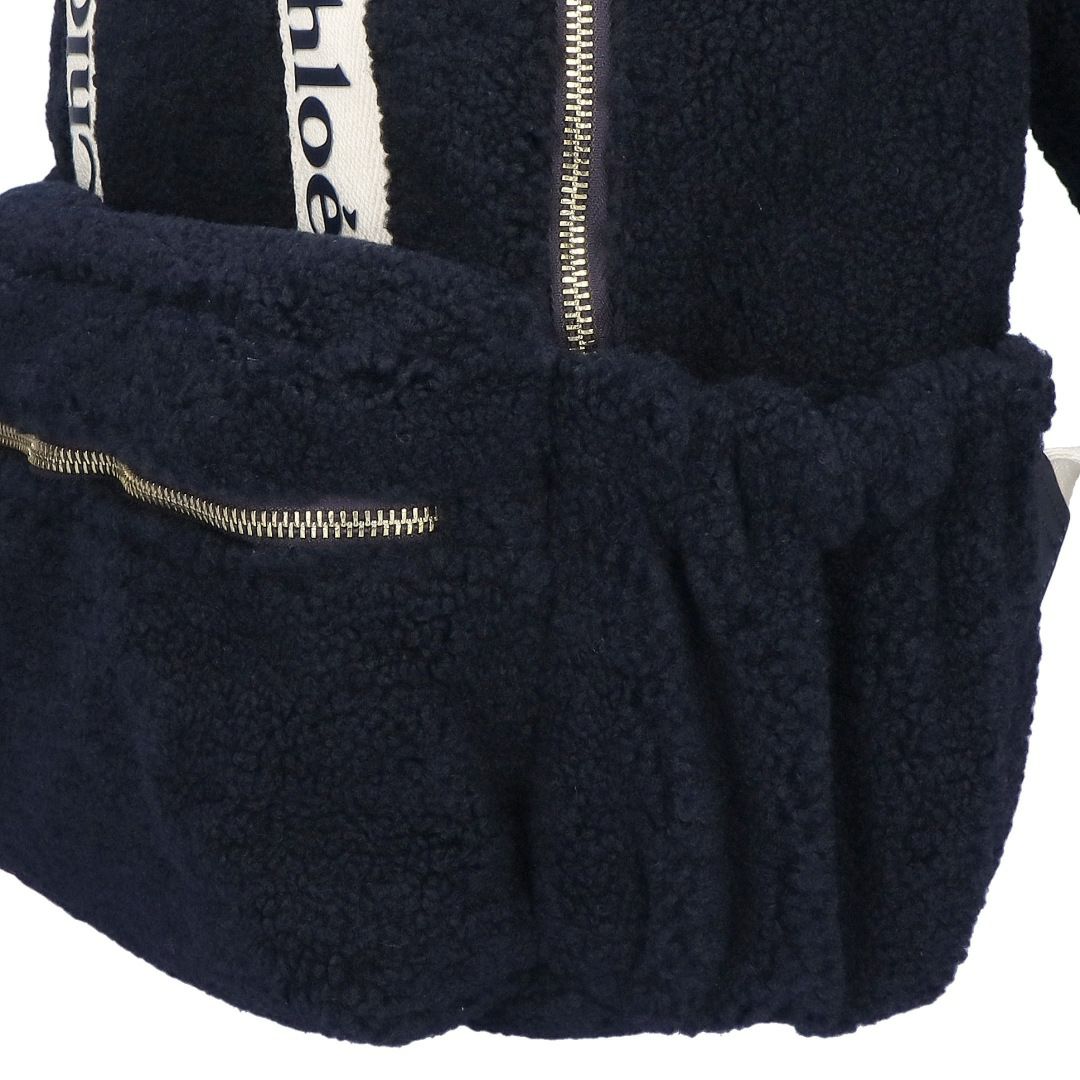 クロエ CHLOE リュックサック バックパック キッズ kids C20687 859 NAVY