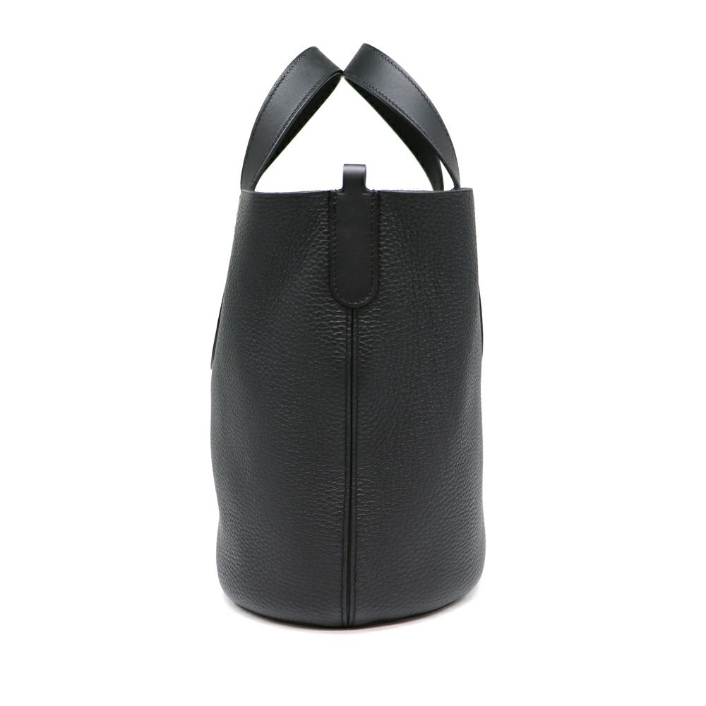 【リユース品】 エルメス HERMES バッグ ハンドバッグ インザループ23 ブラック/ゴールド金具 【お取り寄せ】